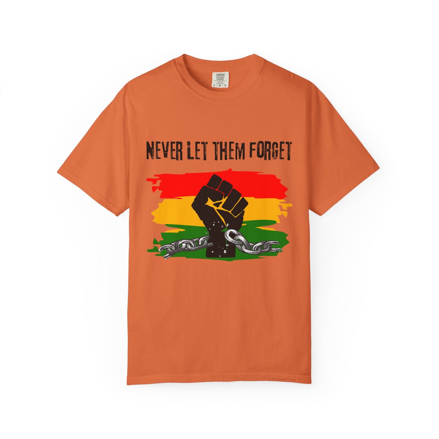 Empowerment Unisex T-Shirt, Never Let Them Forget Tee, African History Clothing, Civil Rights Apparel, Black History Month, [...]
