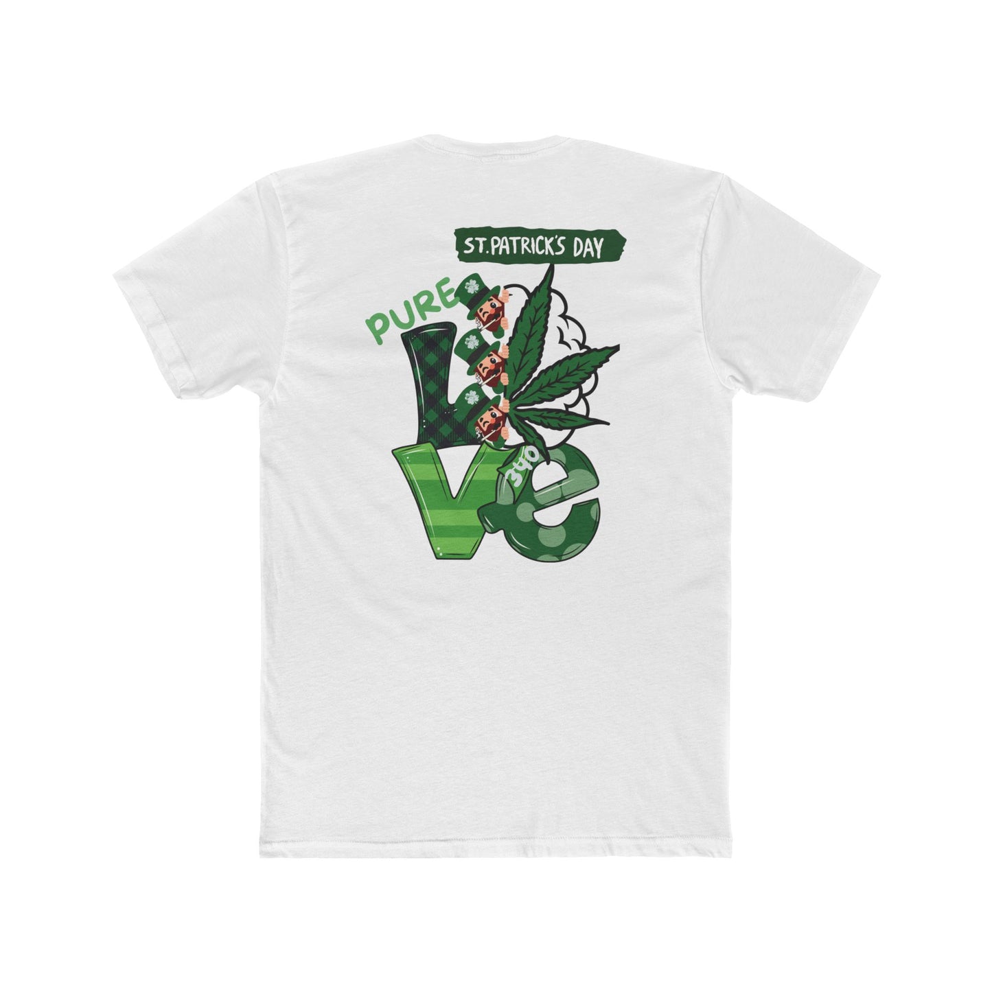 T-Shirt - Luck and lit smokin luck Unisex Cotton Crew Tee