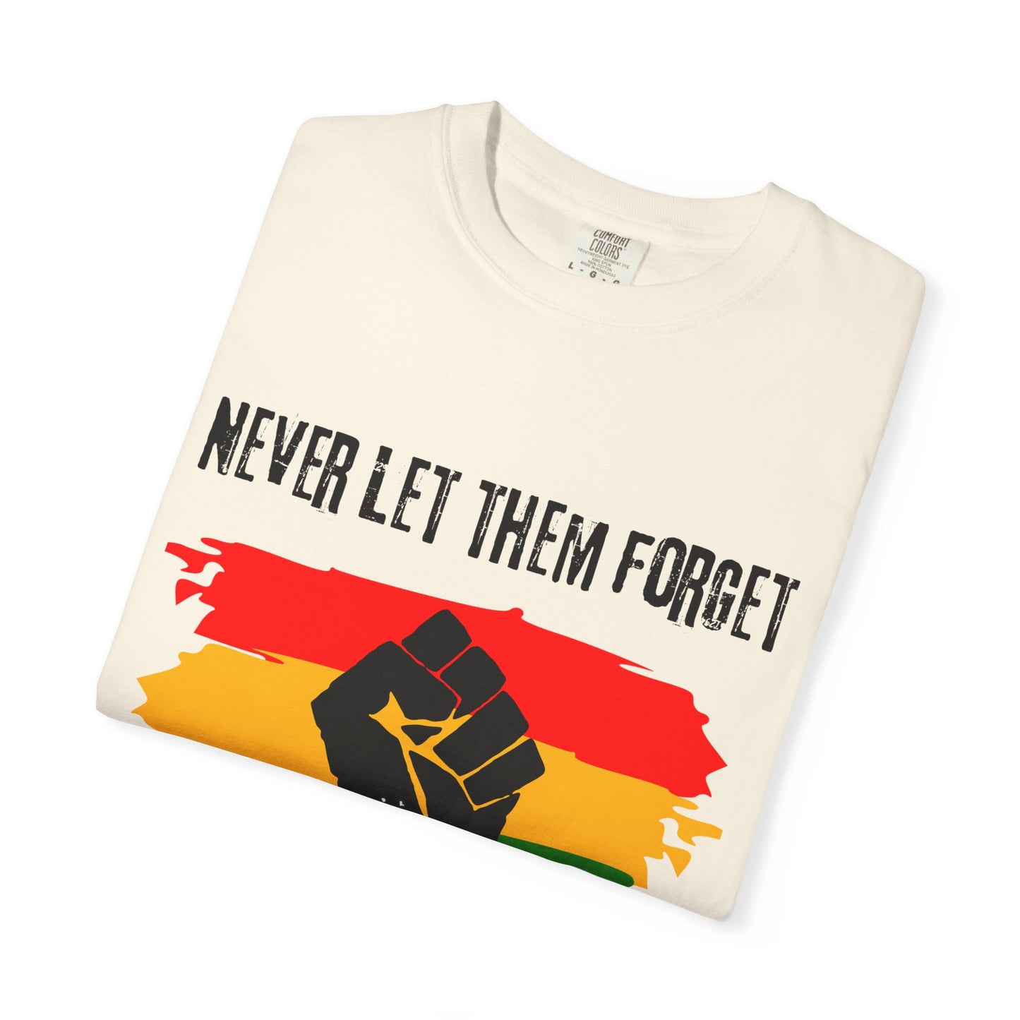 Empowerment Unisex T-Shirt, Never Let Them Forget Tee, African History Clothing, Civil Rights Apparel, Black History Month, [...]
