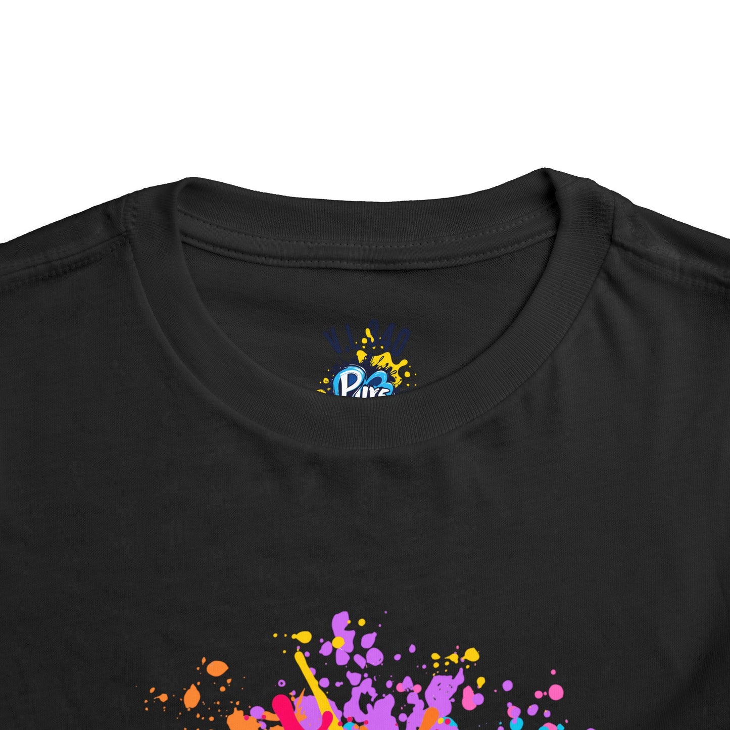 Toddler Tee - Vibrant Pure Love Splash