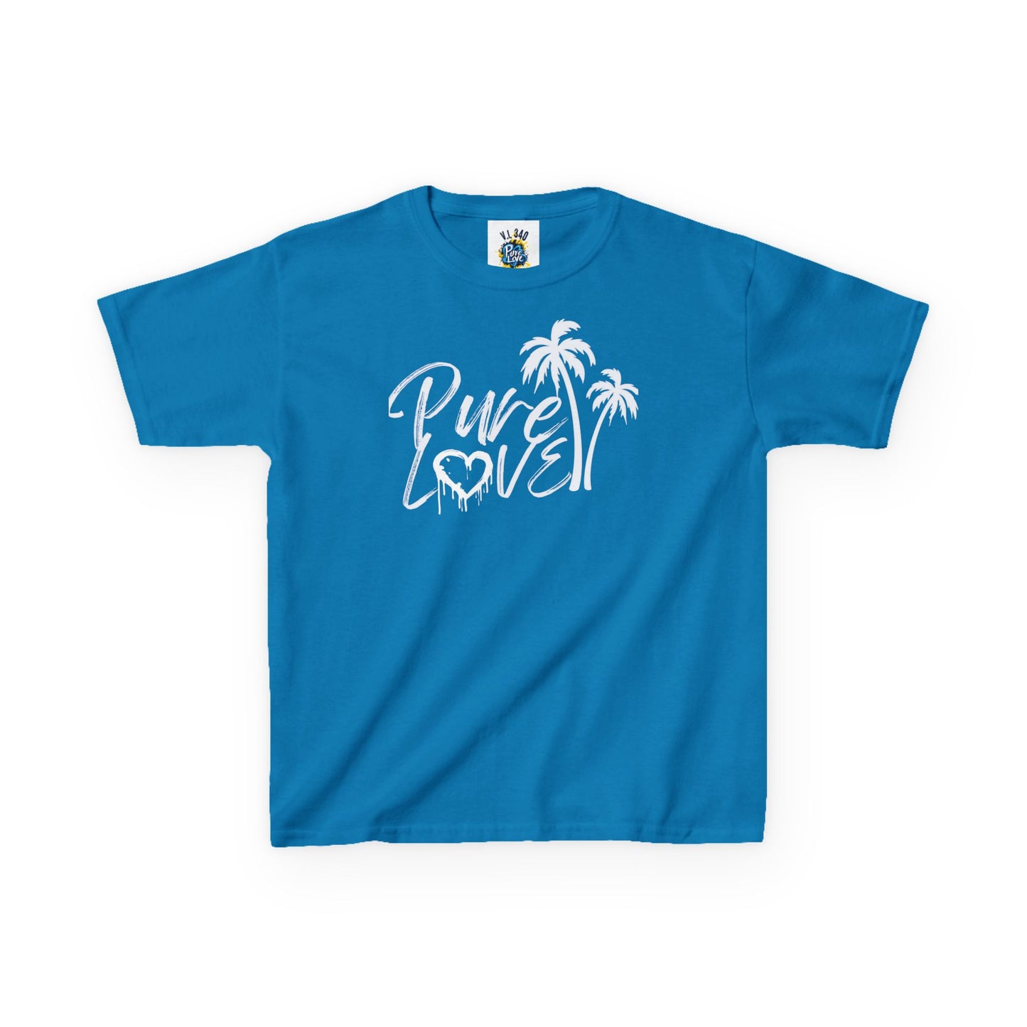 Kids Tee - Pure Love Palm Design