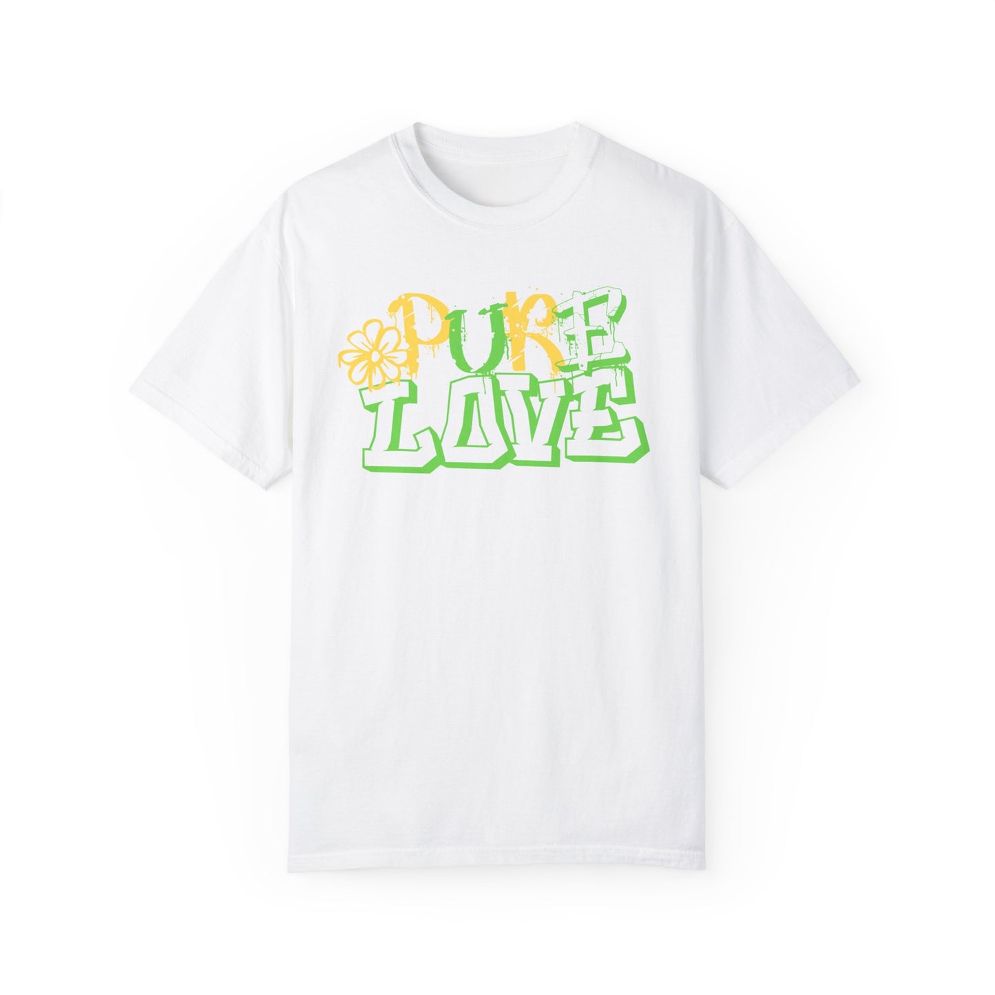 Pure Love T-shirt (Yellow/Lime)