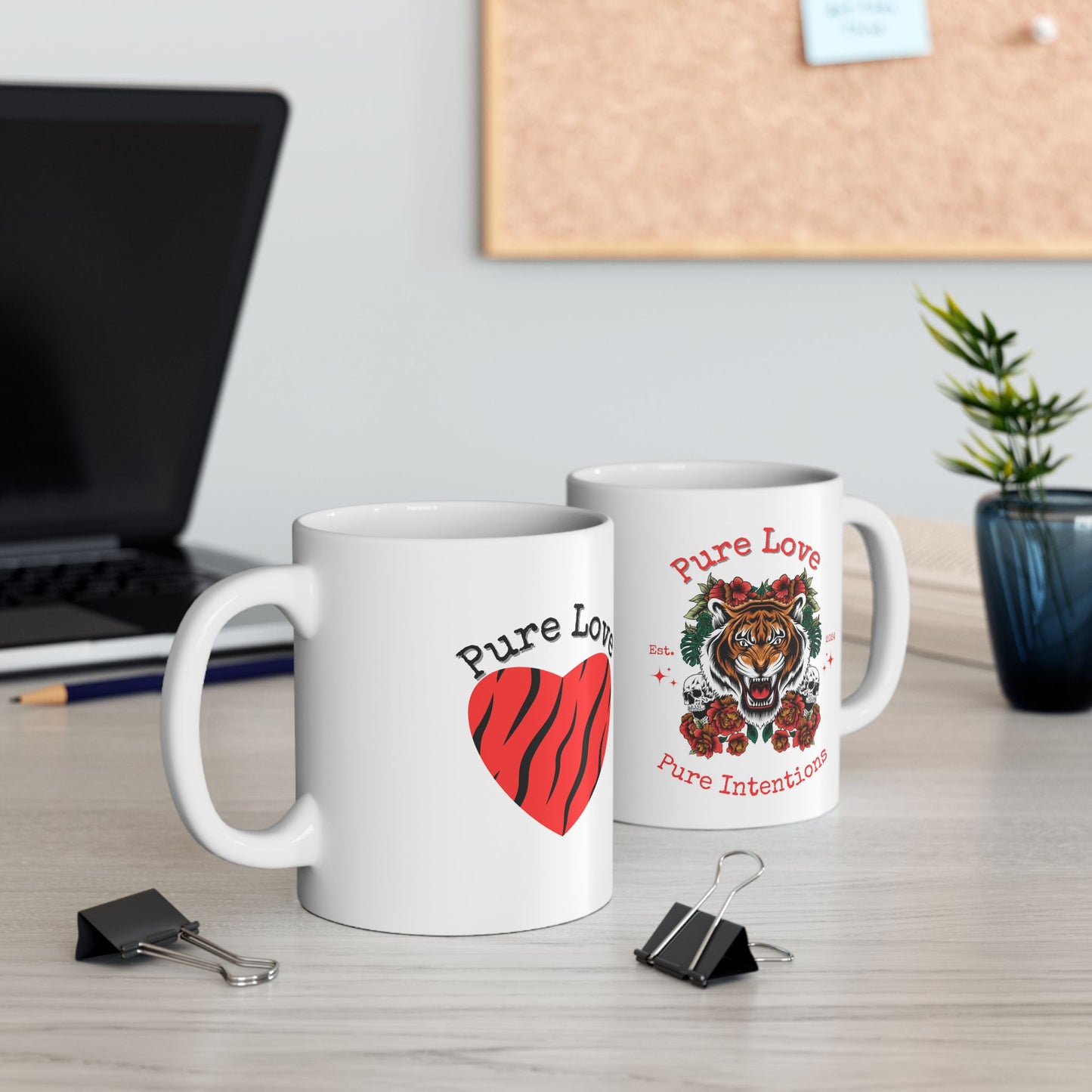 Pure Intentions Ceramic Mug, (11oz, 15oz)