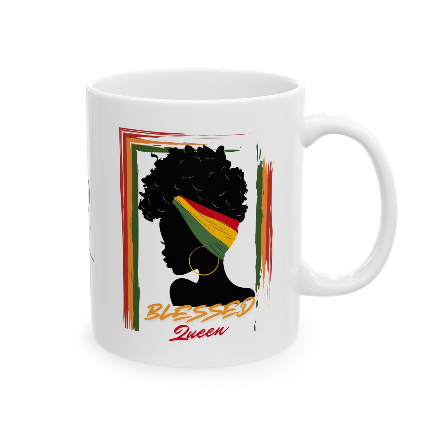 Black Queen Ceramic Mug, (11oz, 15oz)