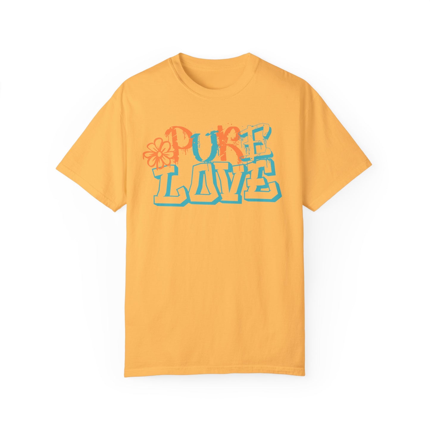 Pure Love T-shirt (Orange/Blue)