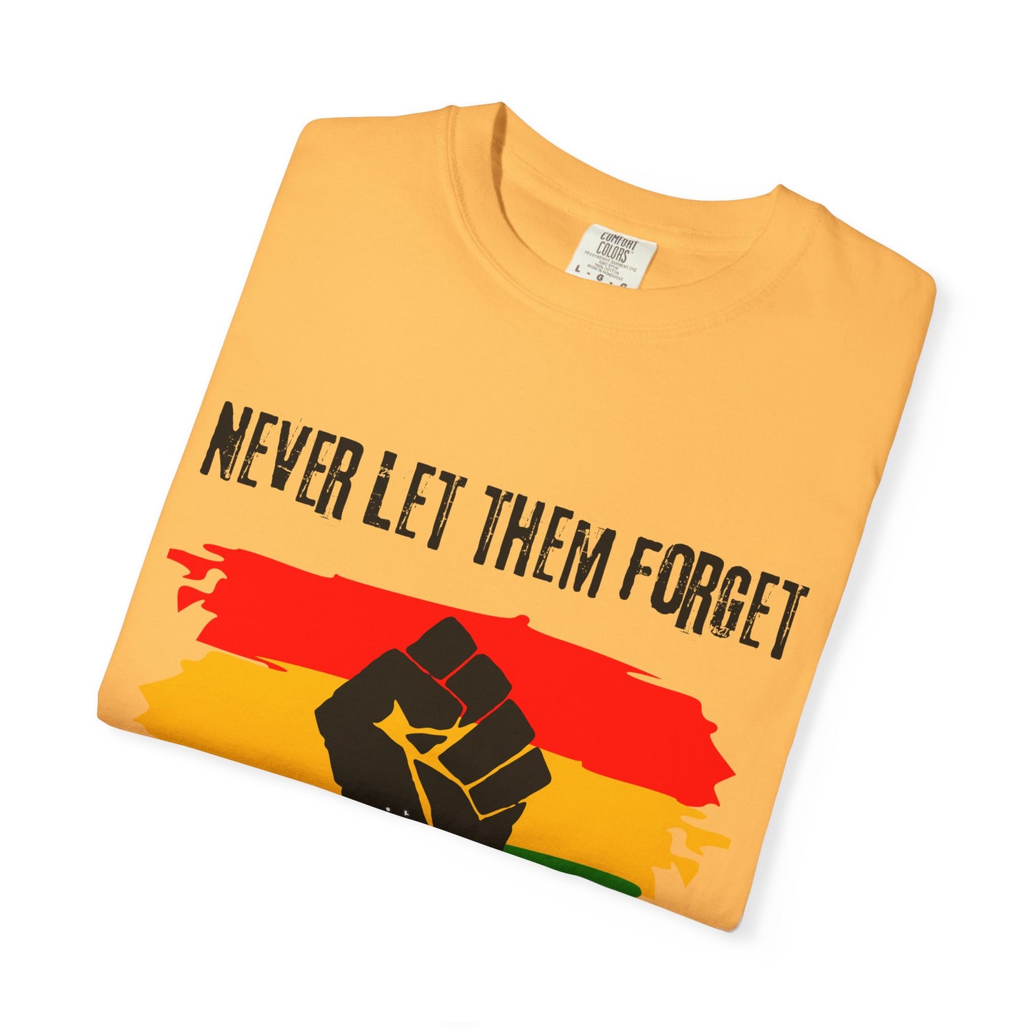 Empowerment Unisex T-Shirt, Never Let Them Forget Tee, African History Clothing, Civil Rights Apparel, Black History Month, [...]