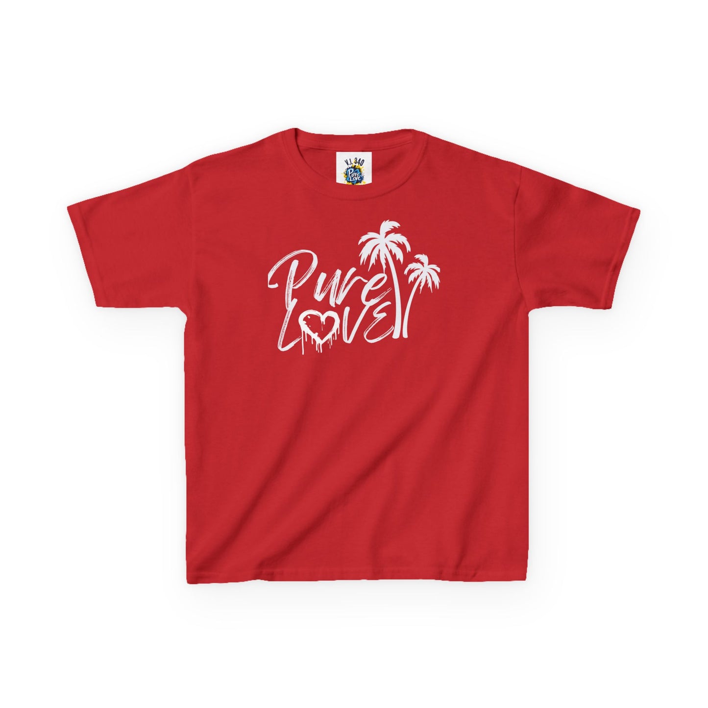 Kids Tee - Pure Love Palm Design