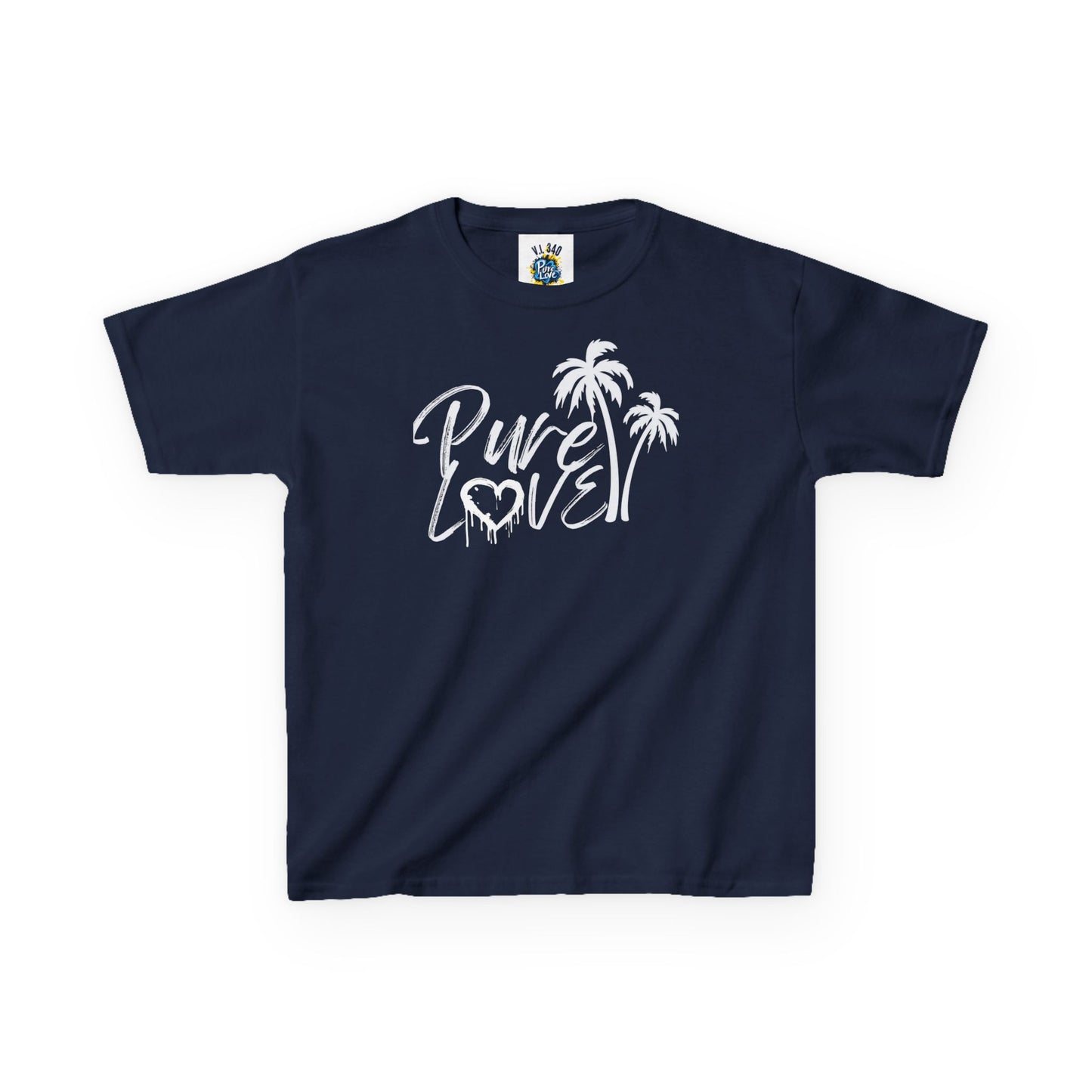 Kids Tee - Pure Love Palm Design