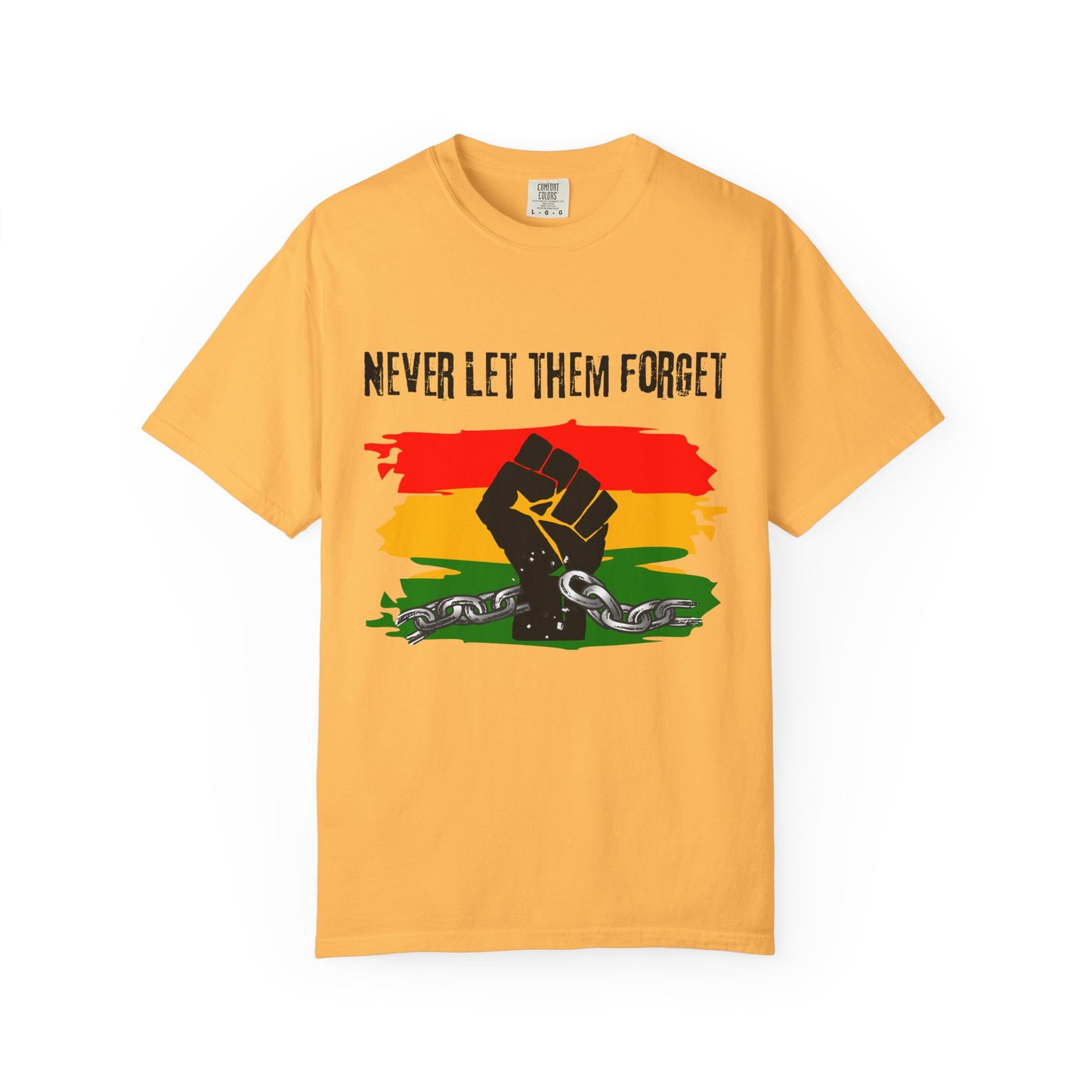 Empowerment Unisex T-Shirt, Never Let Them Forget Tee, African History Clothing, Civil Rights Apparel, Black History Month, [...]