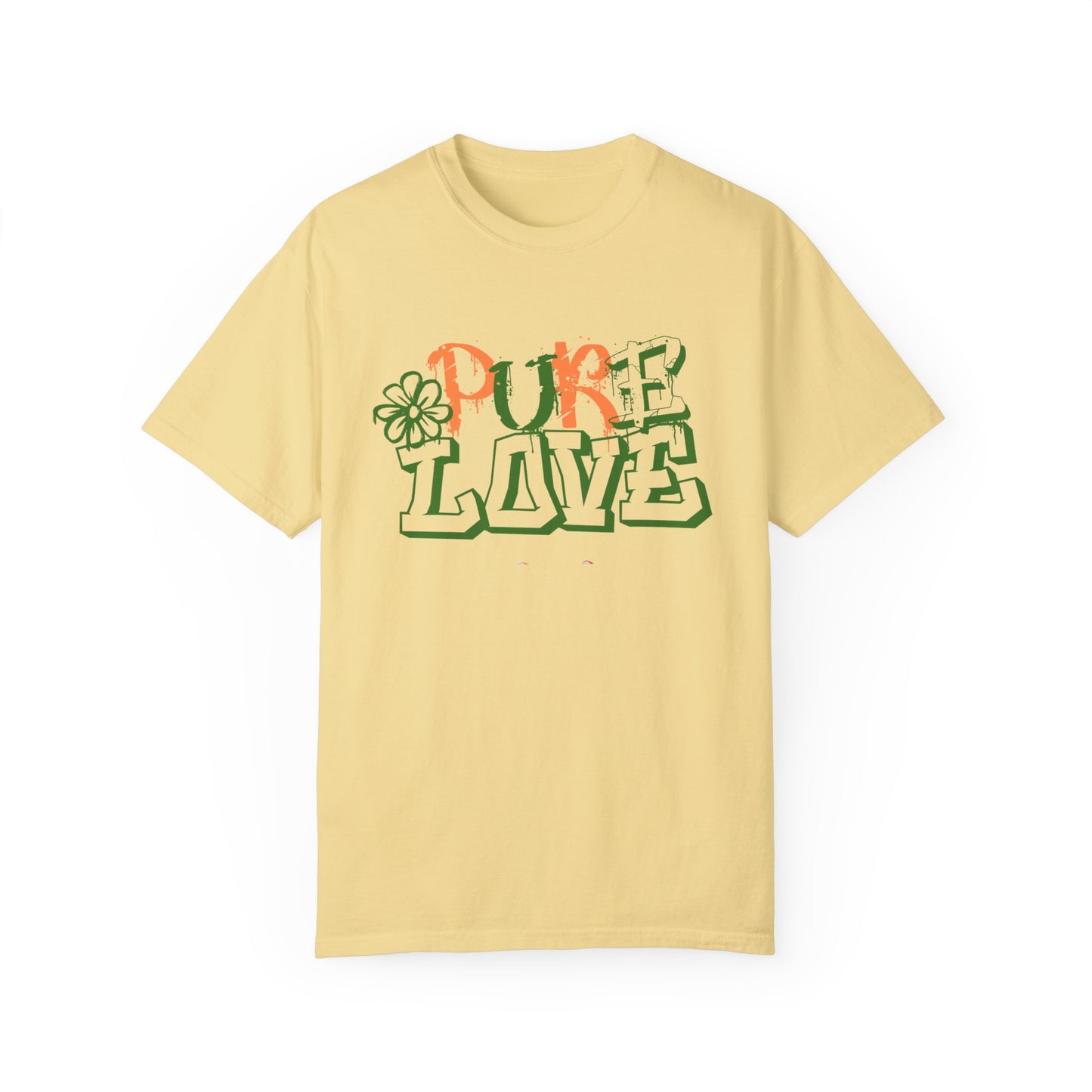 Pure Love T-shirt (Orange/Green)