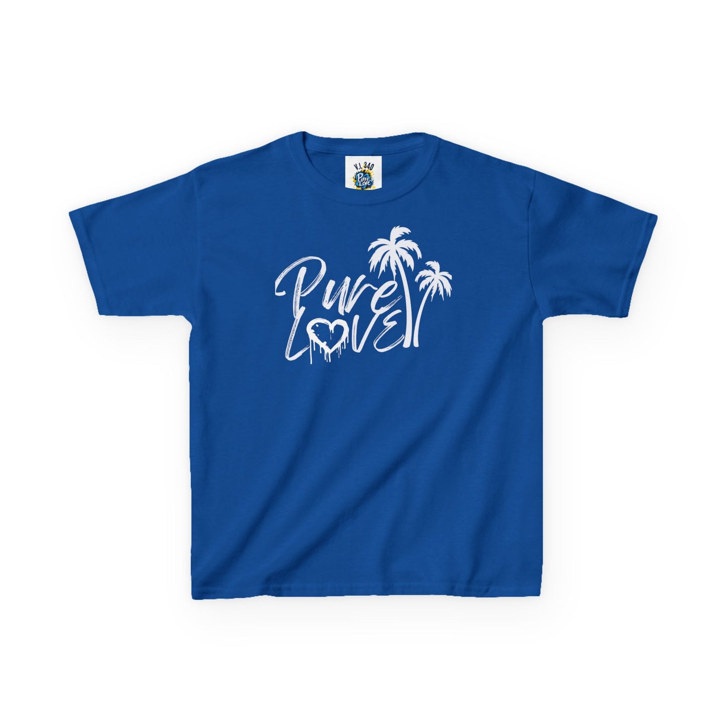 Kids Tee - Pure Love Palm Design