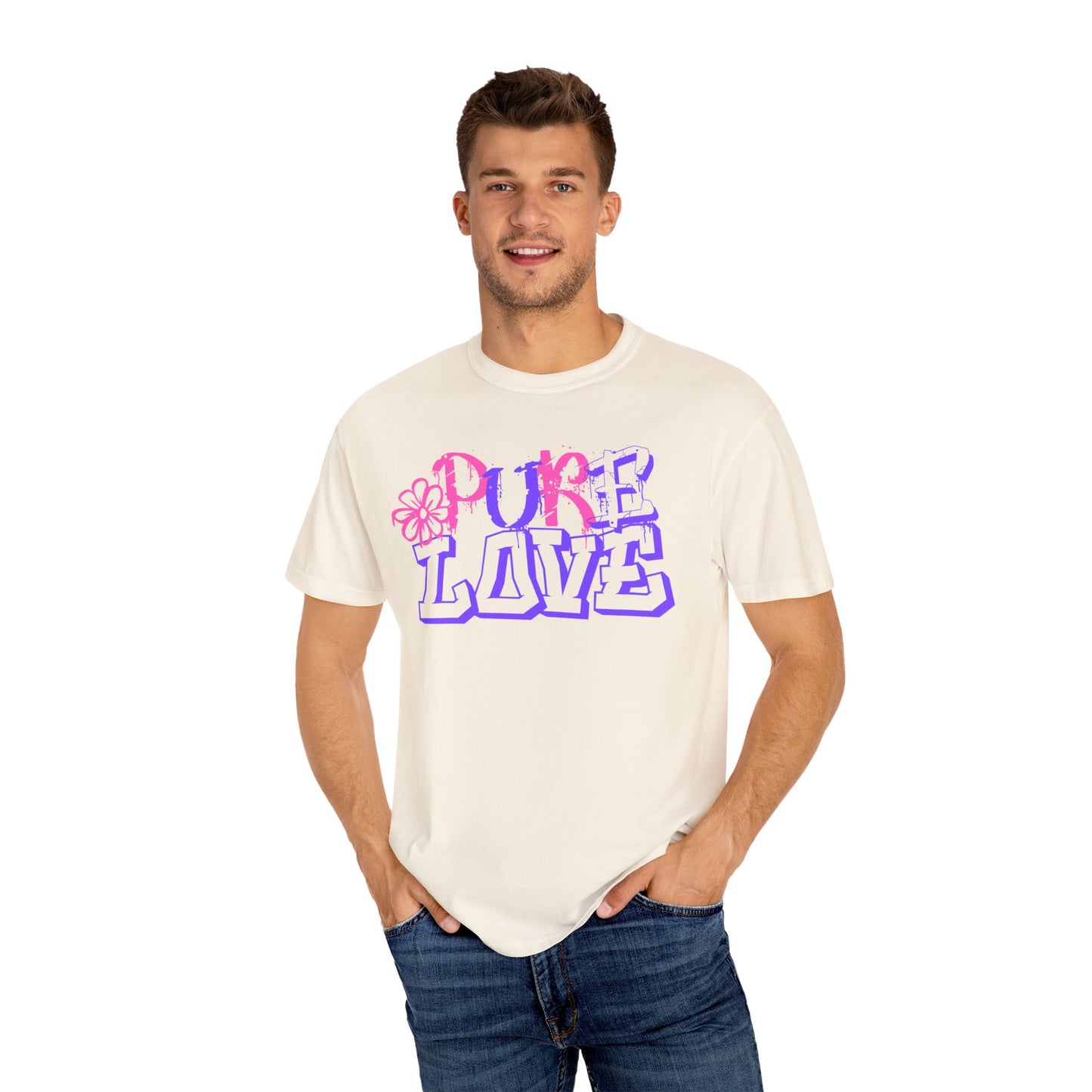Pure Love T-shirt (Pink/Purple)