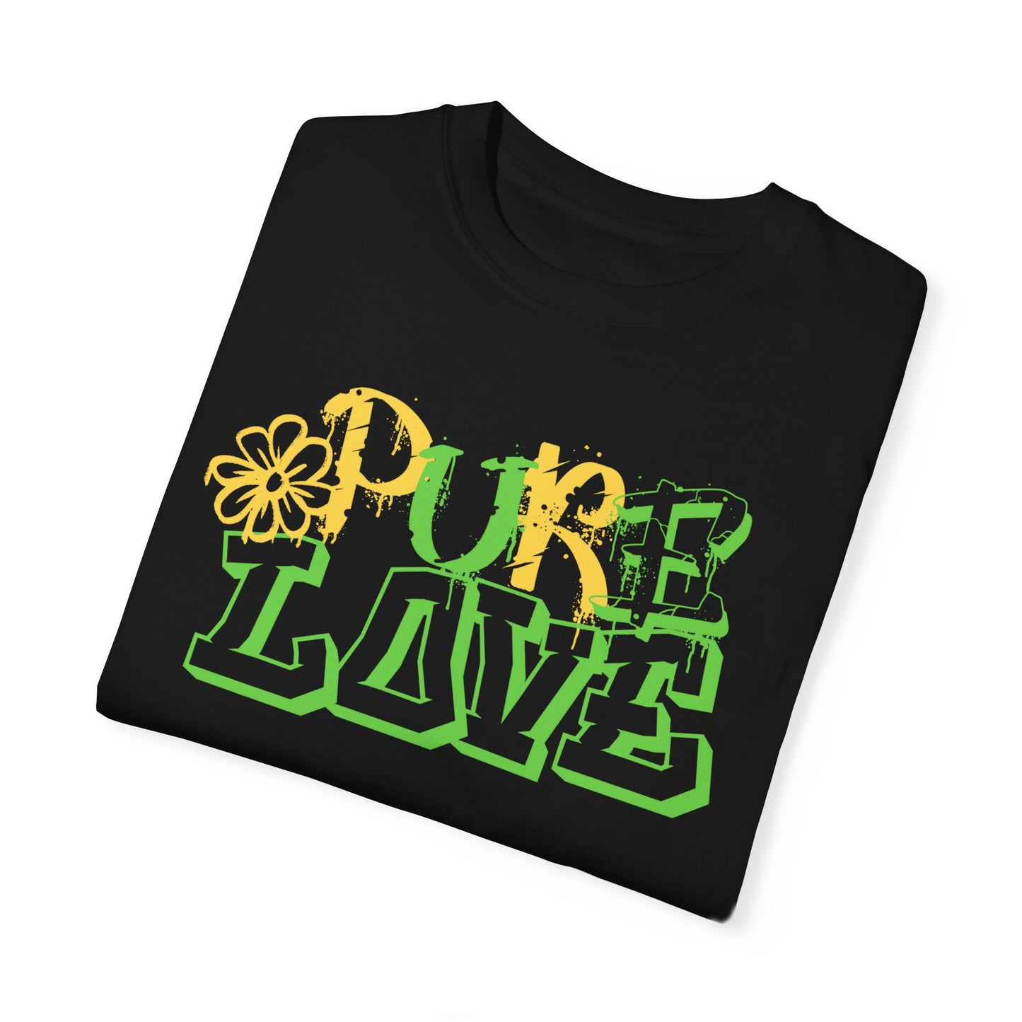 Pure Love T-shirt (Yellow/Lime)