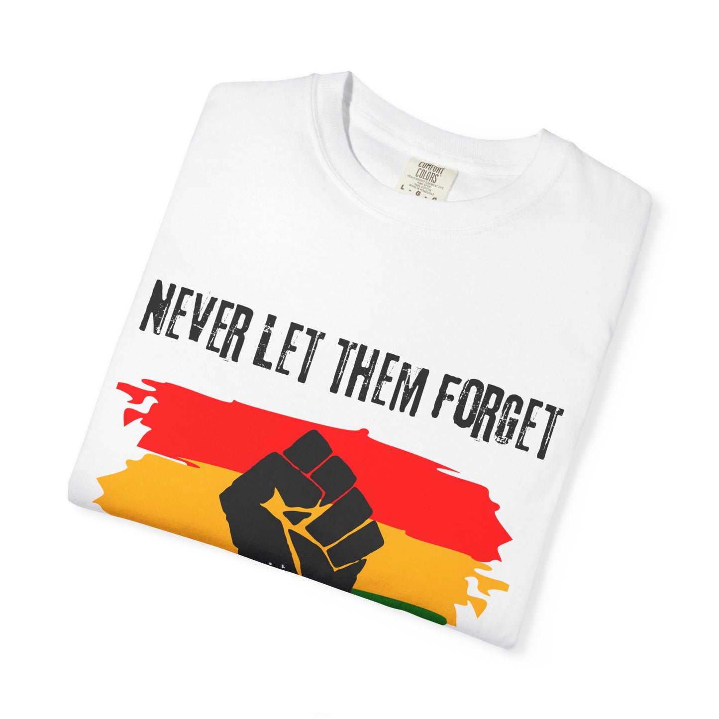 Empowerment Unisex T-Shirt, Never Let Them Forget Tee, African History Clothing, Civil Rights Apparel, Black History Month, [...]