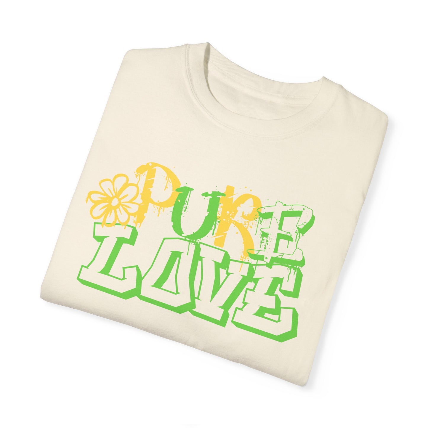 Pure Love T-shirt (Yellow/Lime)