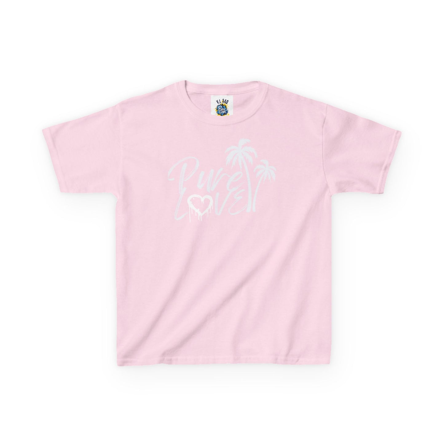 Kids Tee - Pure Love Palm Design