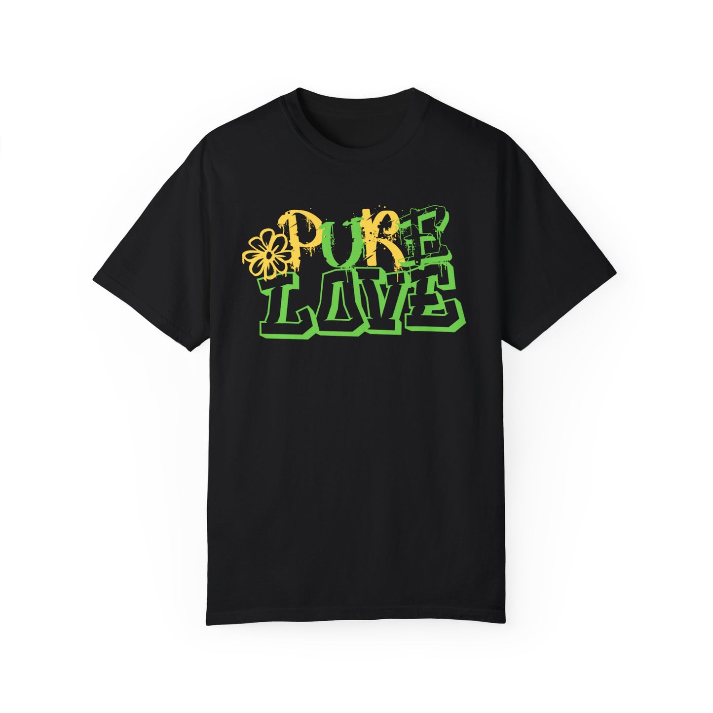 Pure Love T-shirt (Yellow/Lime)