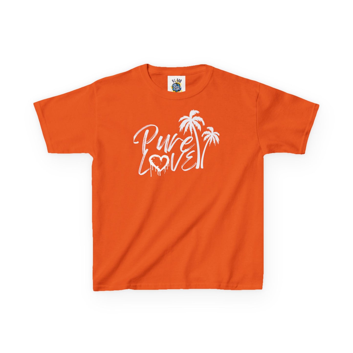 Kids Tee - Pure Love Palm Design