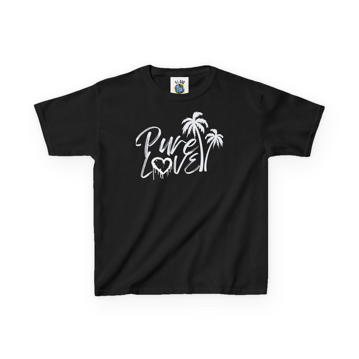 Kids Tee - Pure Love Palm Design