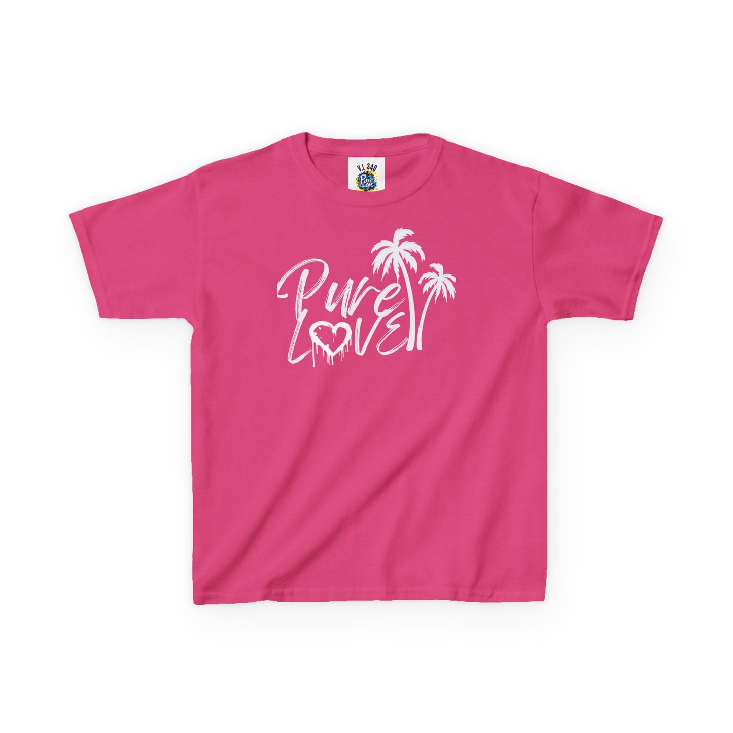 Kids Tee - Pure Love Palm Design