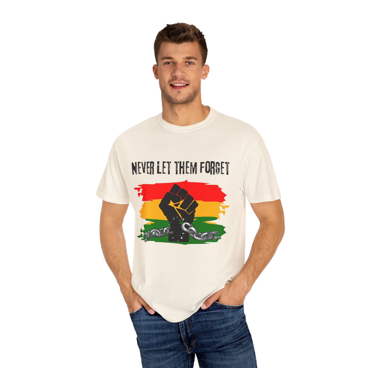Empowerment Unisex T-Shirt, Never Let Them Forget Tee, African History Clothing, Civil Rights Apparel, Black History Month, [...]