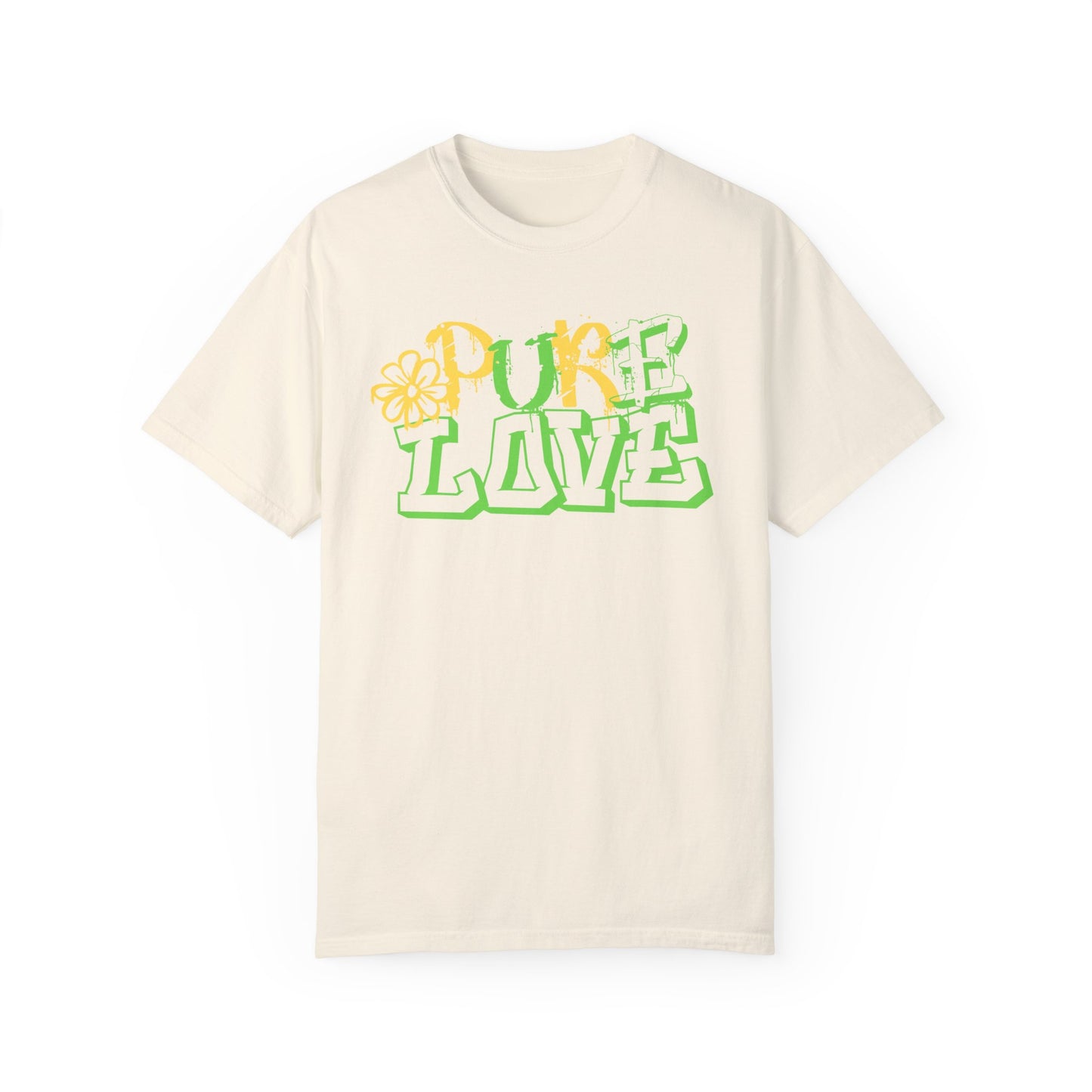 Pure Love T-shirt (Yellow/Lime)