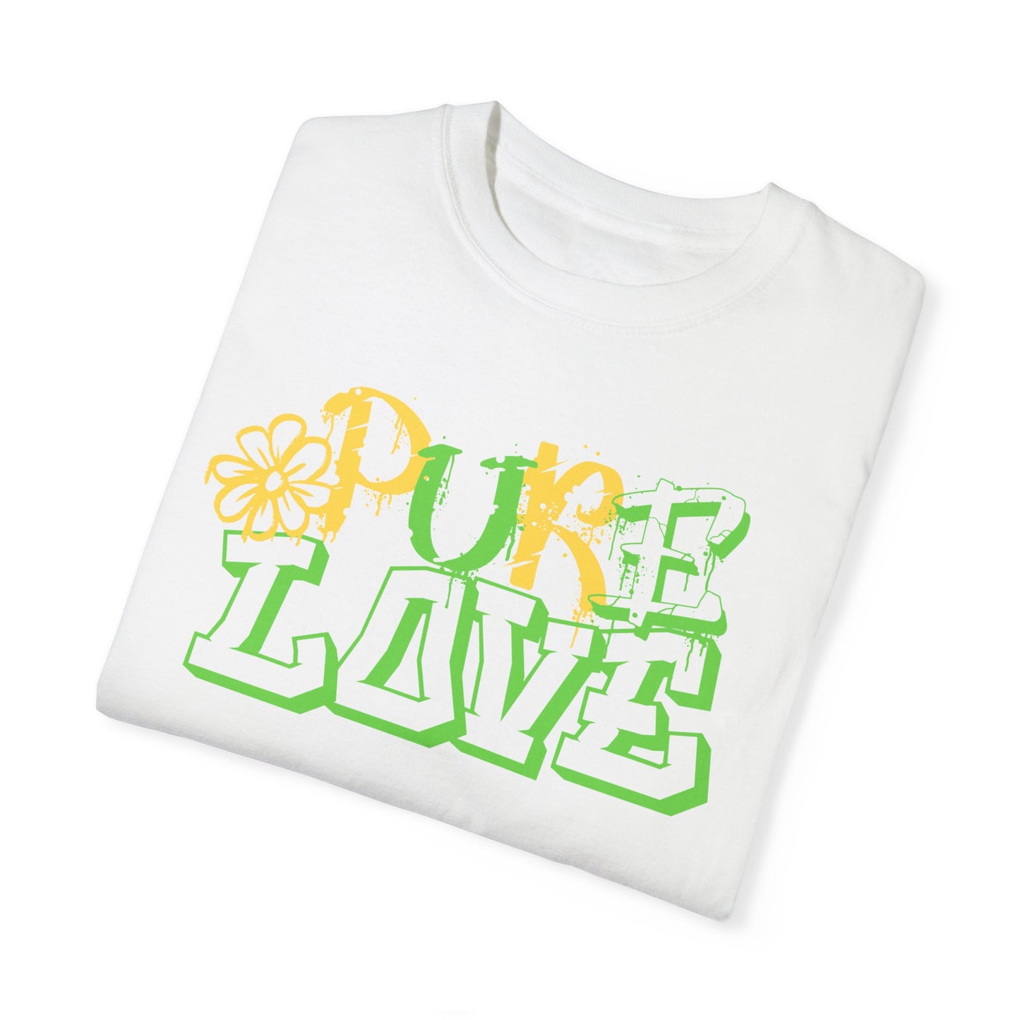 Pure Love T-shirt (Yellow/Lime)