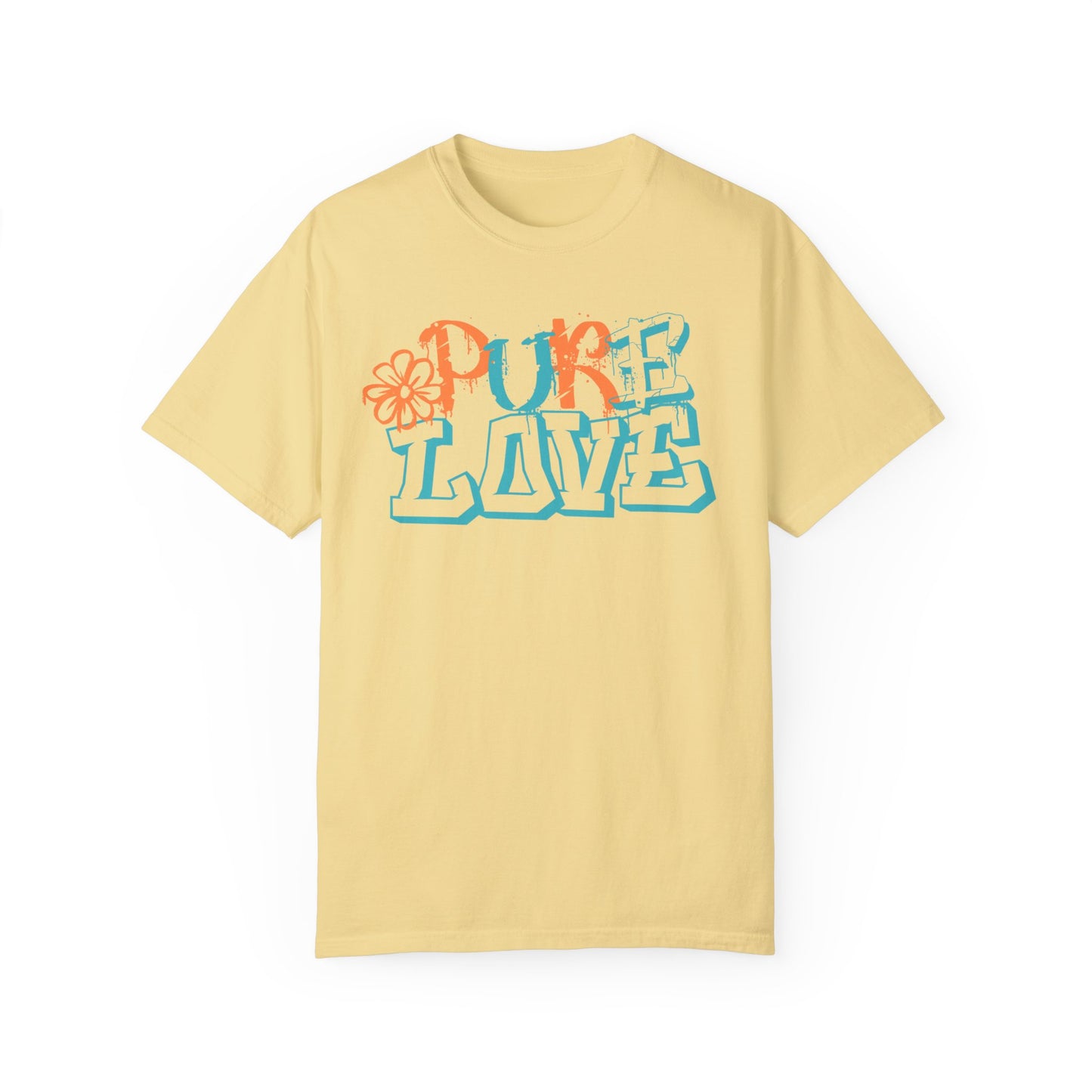 Pure Love T-shirt (Orange/Blue)