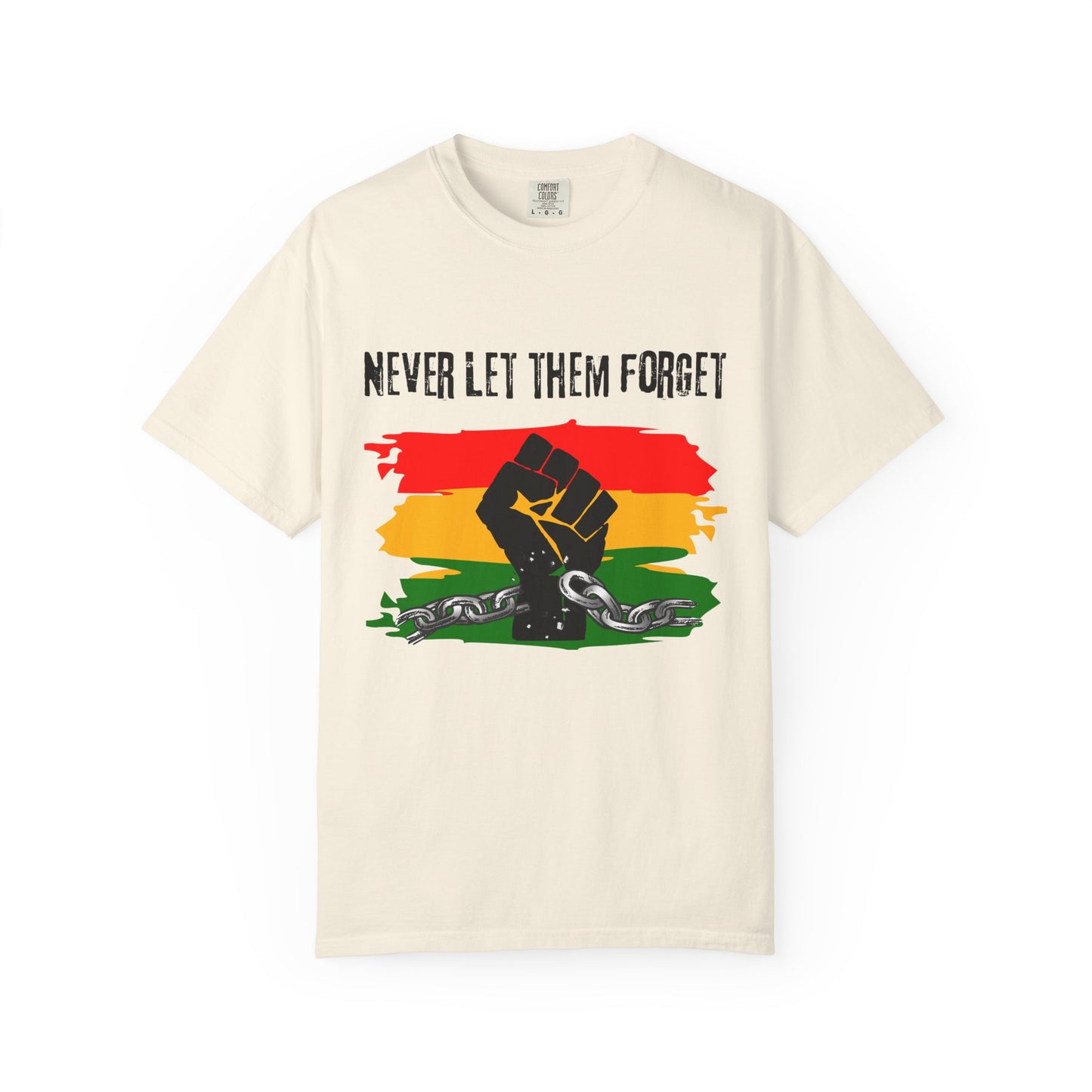 Empowerment Unisex T-Shirt, Never Let Them Forget Tee, African History Clothing, Civil Rights Apparel, Black History Month, [...]