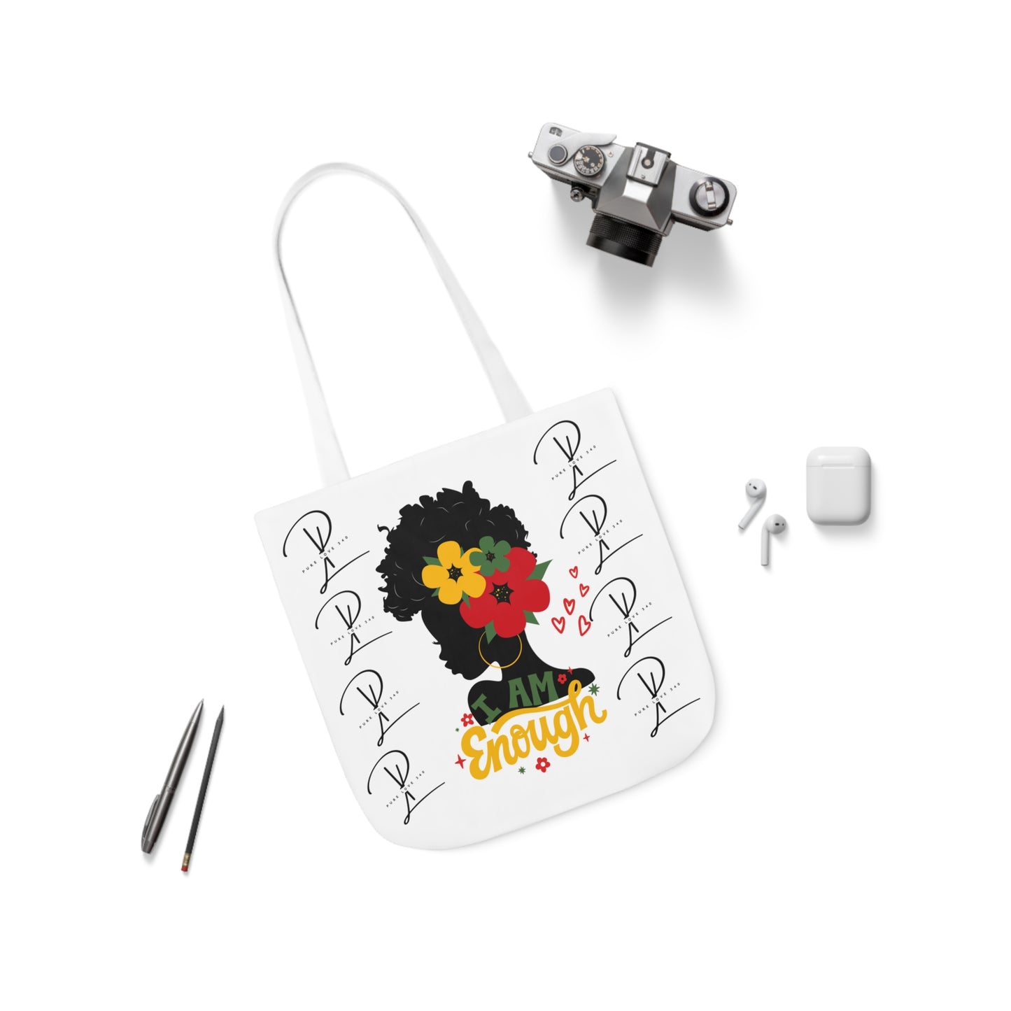 I'm Enough Canvas Tote Bag