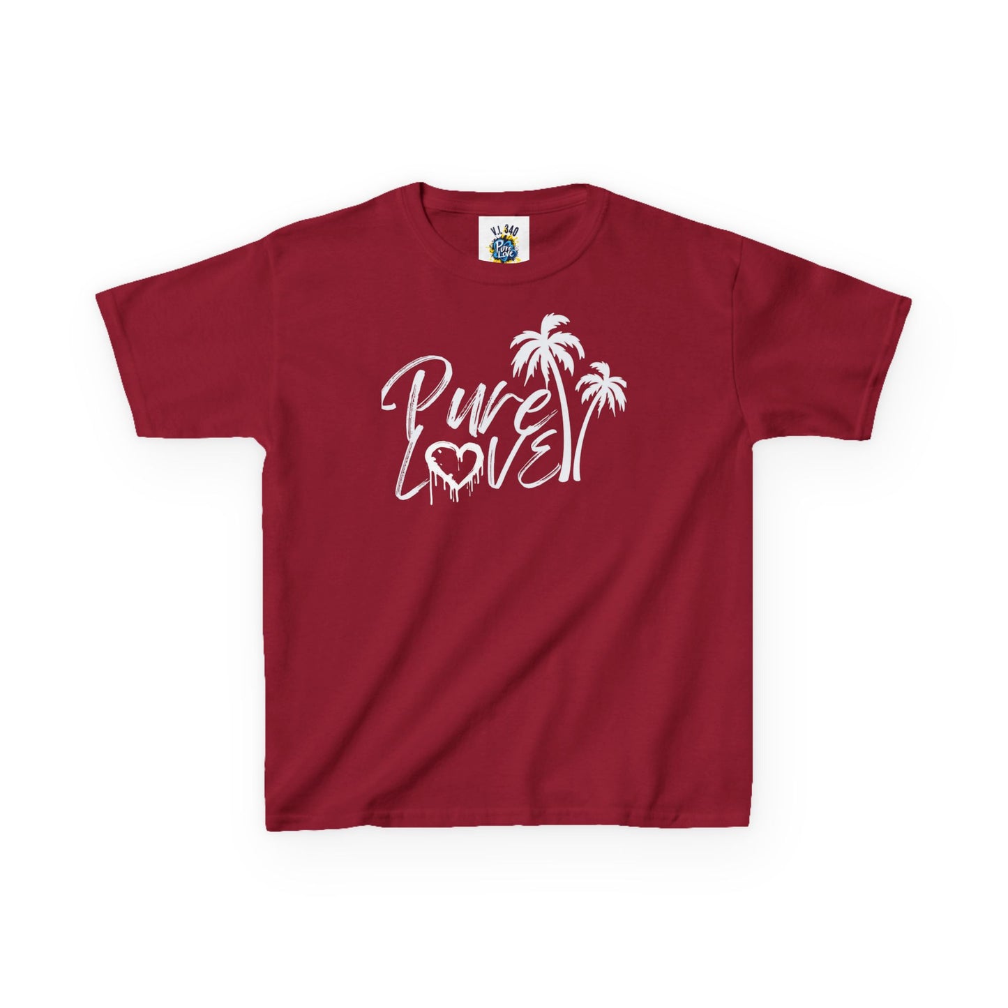 Kids Tee - Pure Love Palm Design