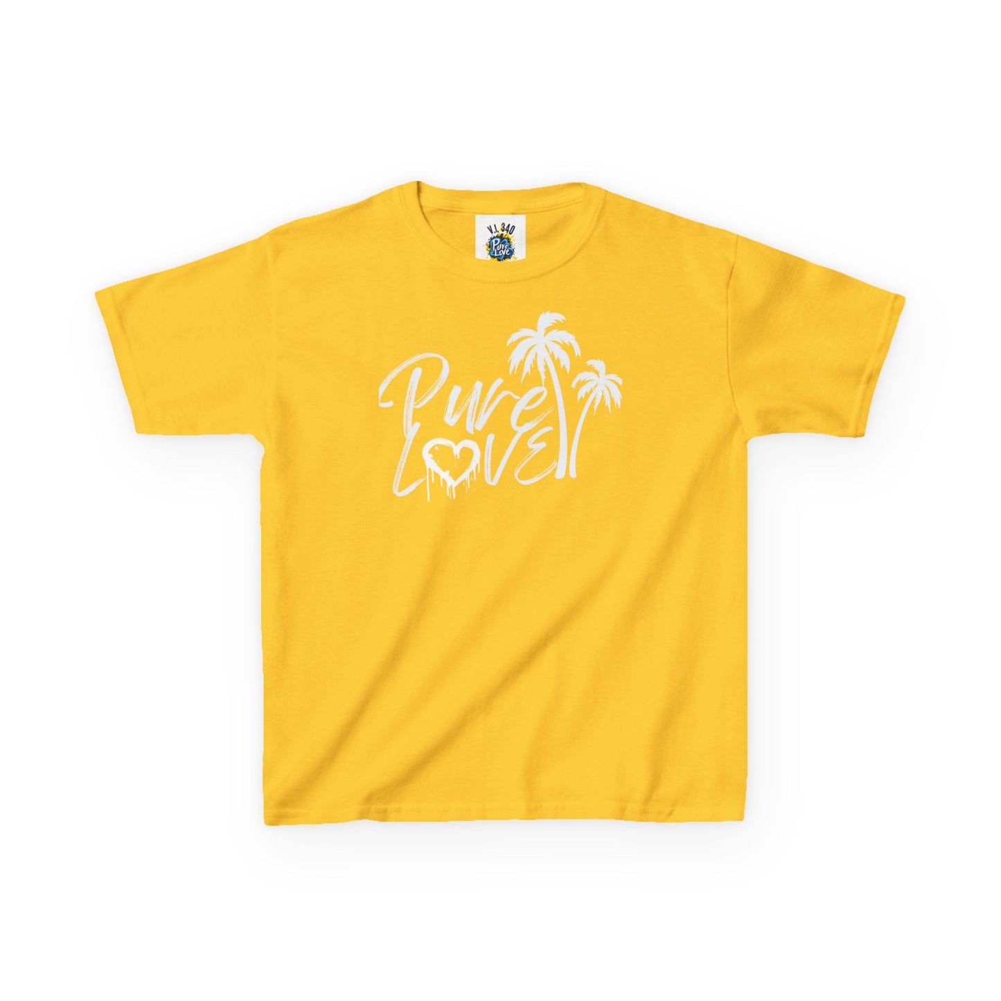 Kids Tee - Pure Love Palm Design