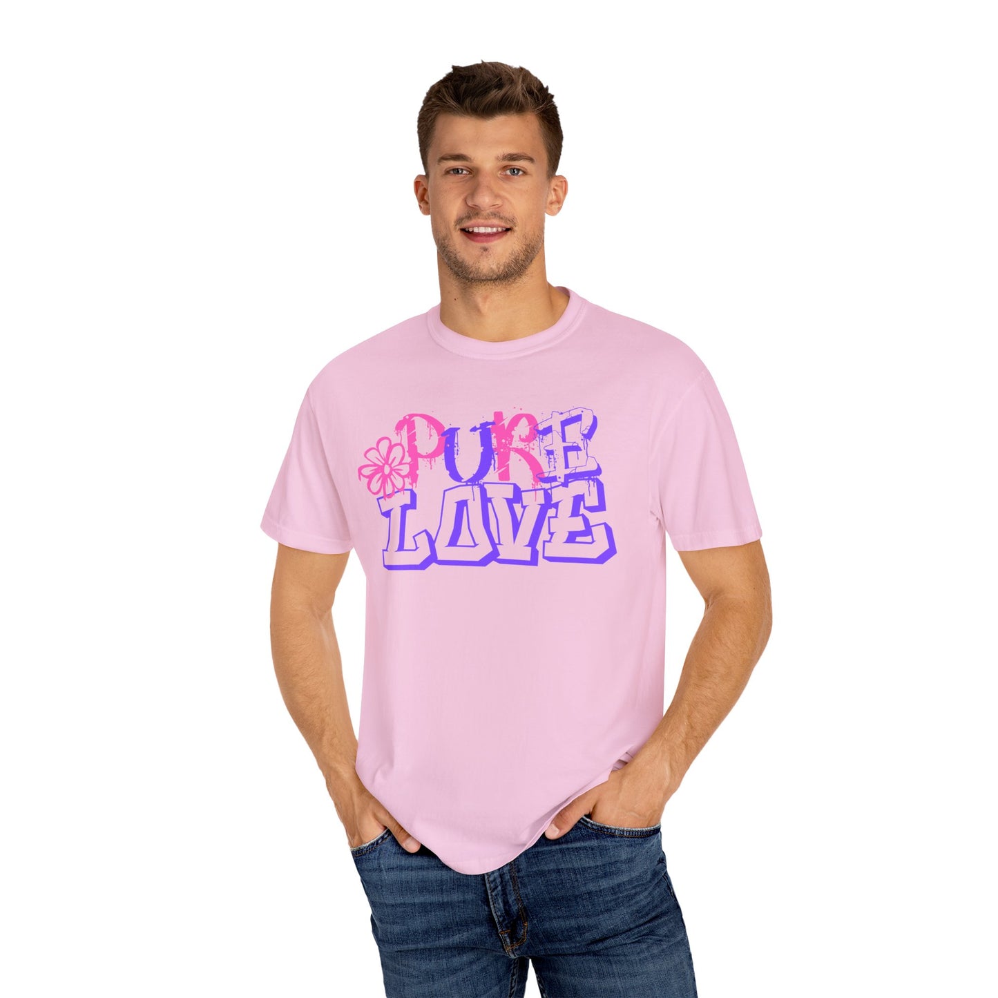 Pure Love T-shirt (Pink/Purple)