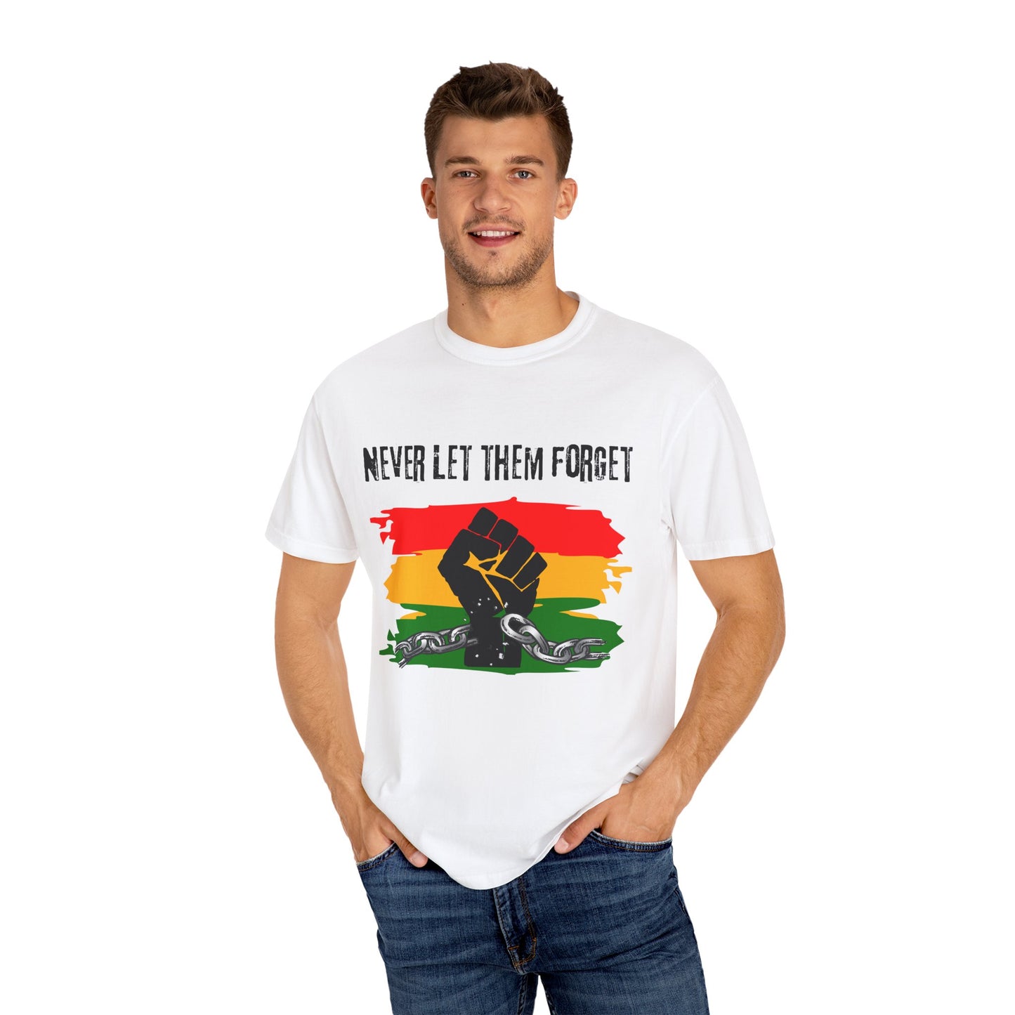 Empowerment Unisex T-Shirt, Never Let Them Forget Tee, African History Clothing, Civil Rights Apparel, Black History Month, [...]