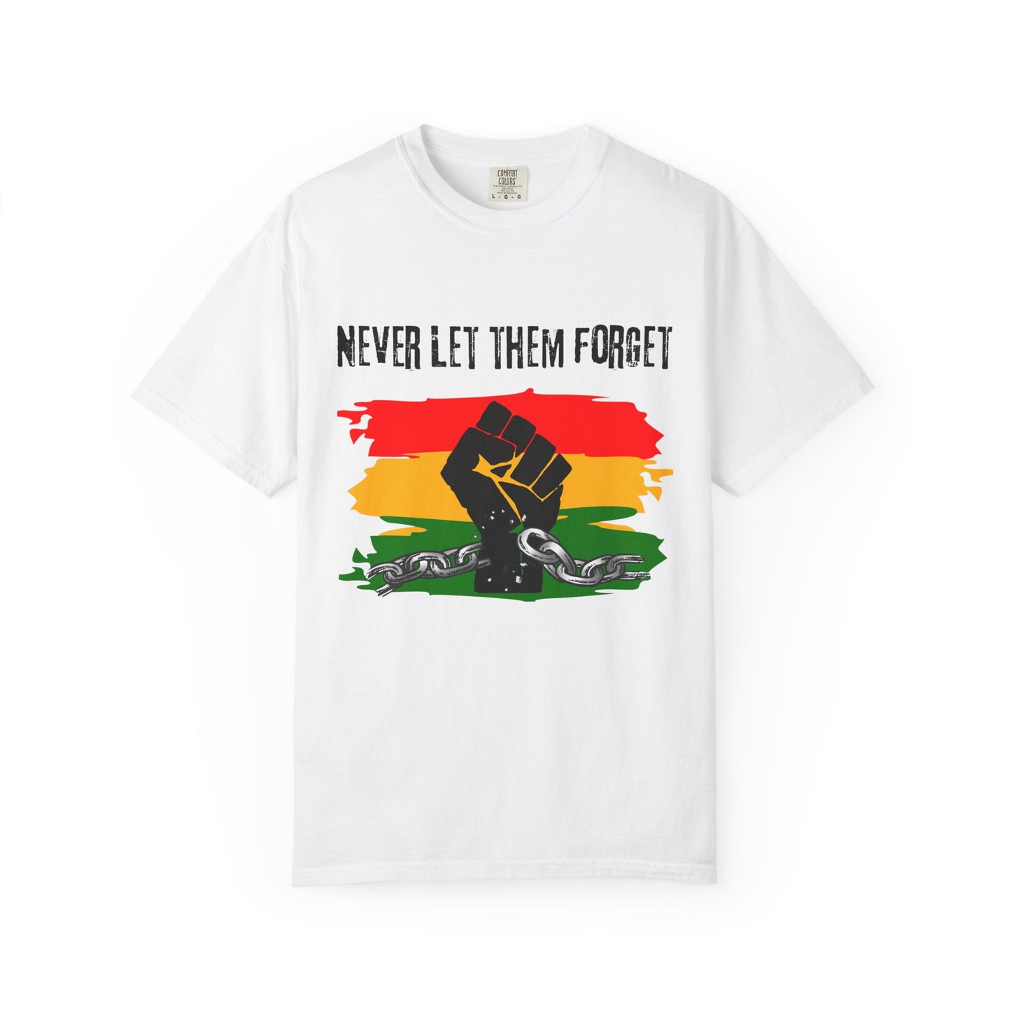Empowerment Unisex T-Shirt, Never Let Them Forget Tee, African History Clothing, Civil Rights Apparel, Black History Month, [...]
