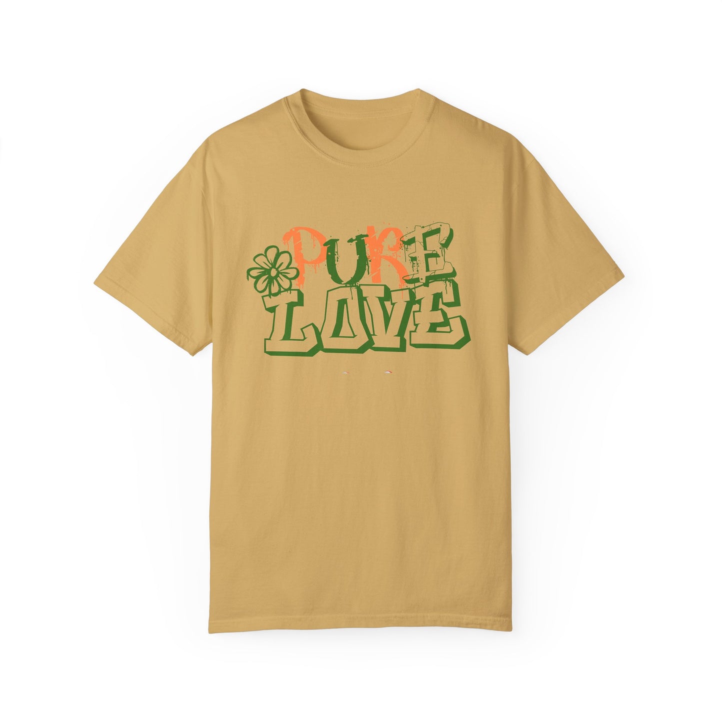 Pure Love T-shirt (Orange/Green)