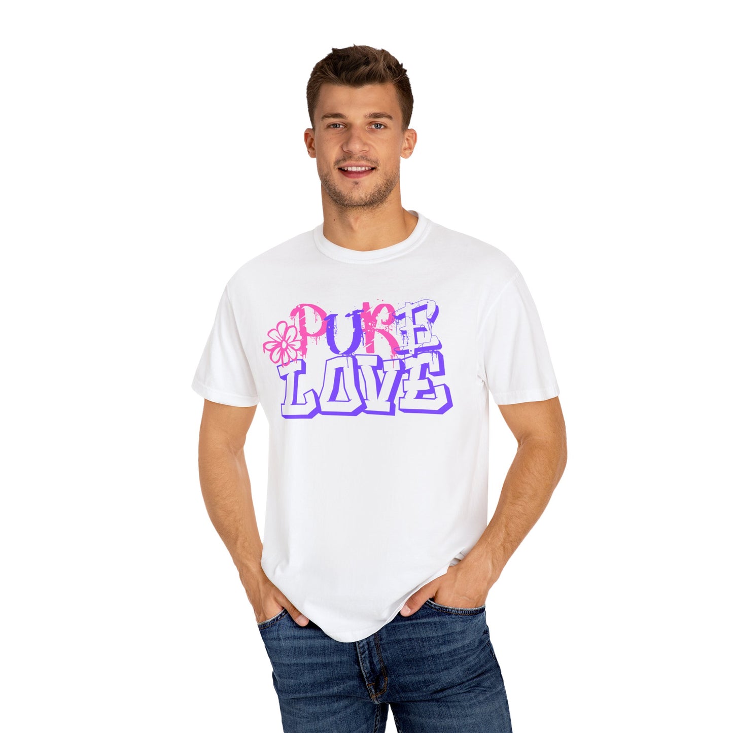 Pure Love T-shirt (Pink/Purple)