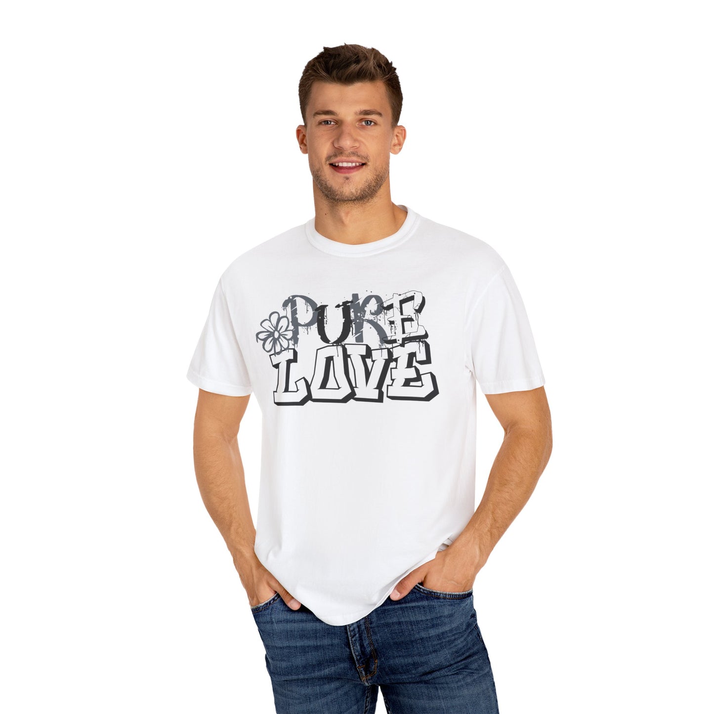 Pure Love T-shirt (Gray/Black)